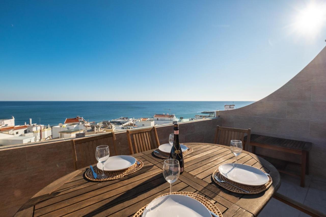 #017 Private Seaview With Ac, 200 Mts Beach Albufeira Luaran gambar